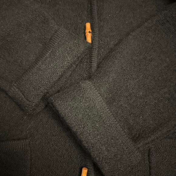 Vintage Karen Scott cardigan 100% Wool Wooden Toggle made Australia size large - Picture 9 of 16